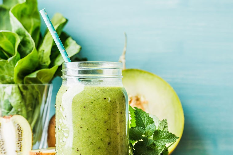 Honeydew, Apple and Avocado Smoothie Canadian Goodness
